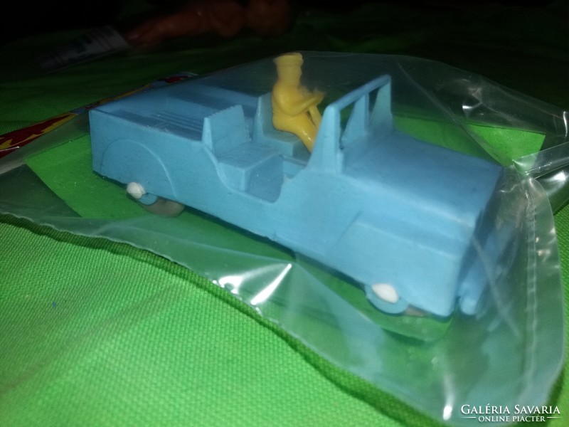 Trafikáru Hungarian bazaar goods unopened packaged large Russian ww ii.Gaz jeep blue 12 cm according to pictures 8