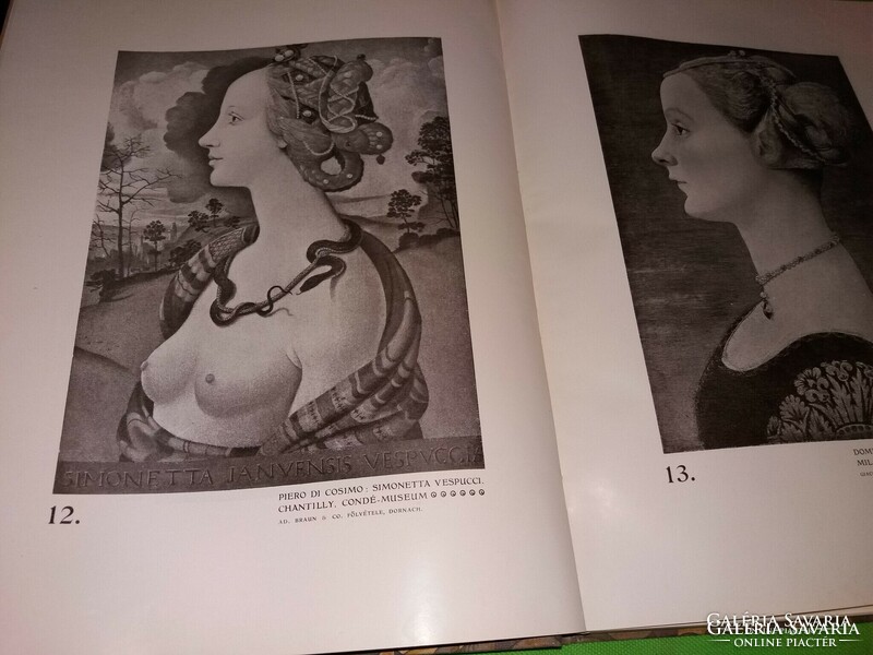 1911. Antique album: dr. Kacziány :: female beauty in painting according to pictures Pest diary