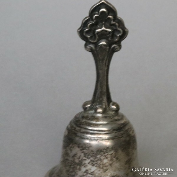 Antique Austrian silver table bell 1857 hallmarked