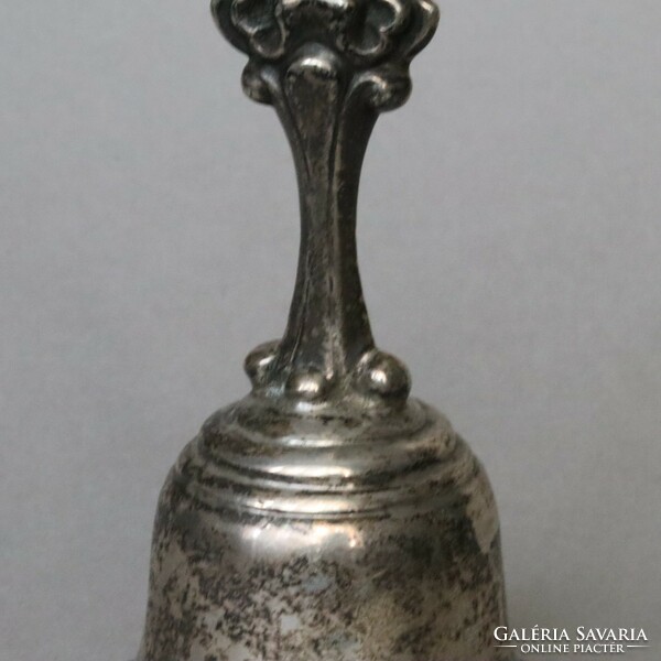 Antique Austrian silver table bell 1857 hallmarked