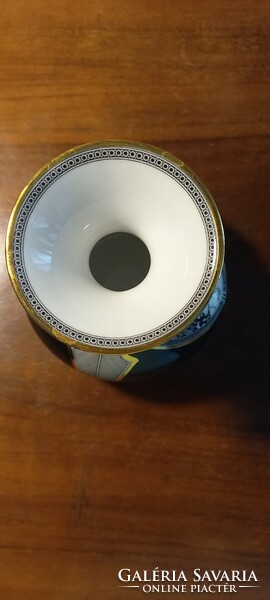 Szász endre hollóházi porcelán váza