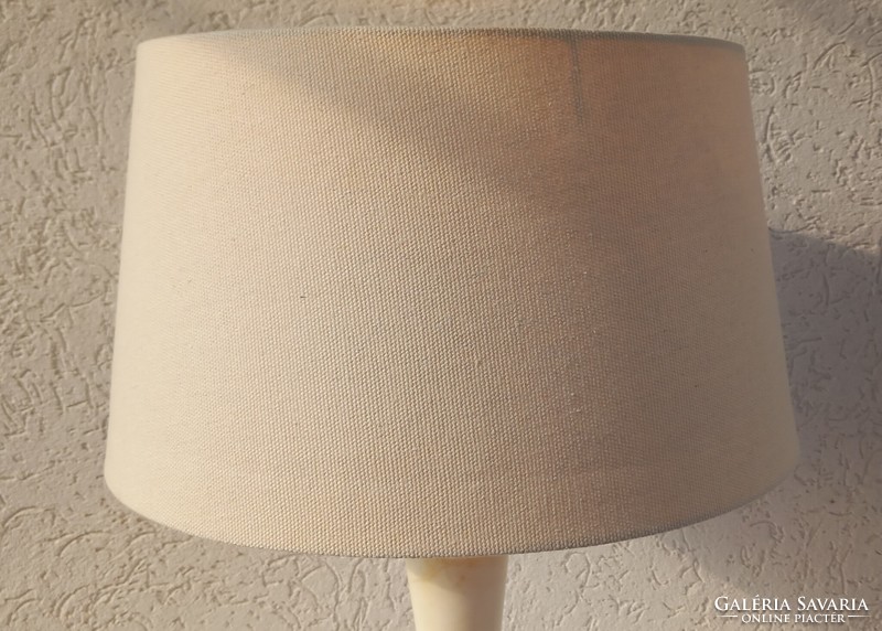Huge marble-copper table lamp negotiable art deco design