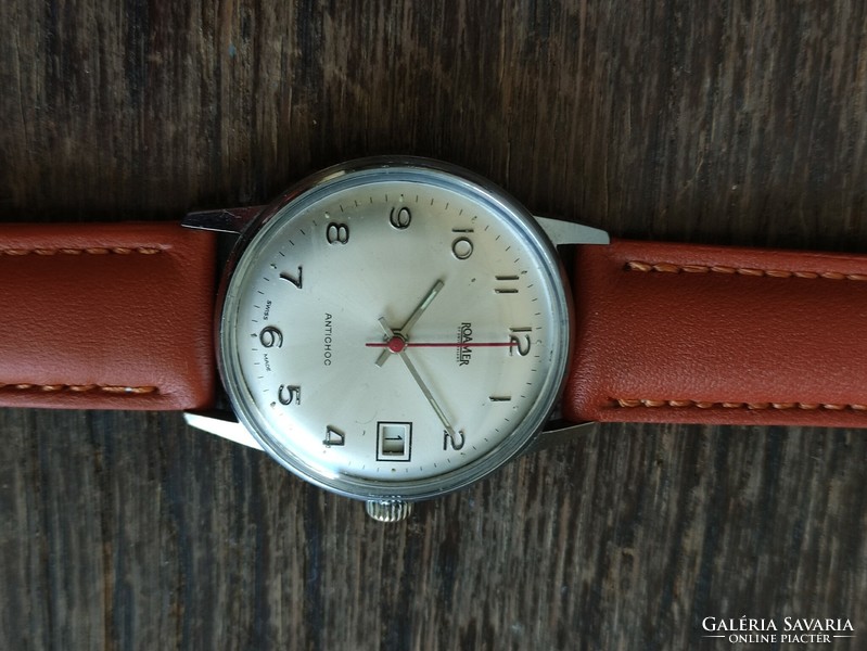 Roamer steel vintage wristwatch