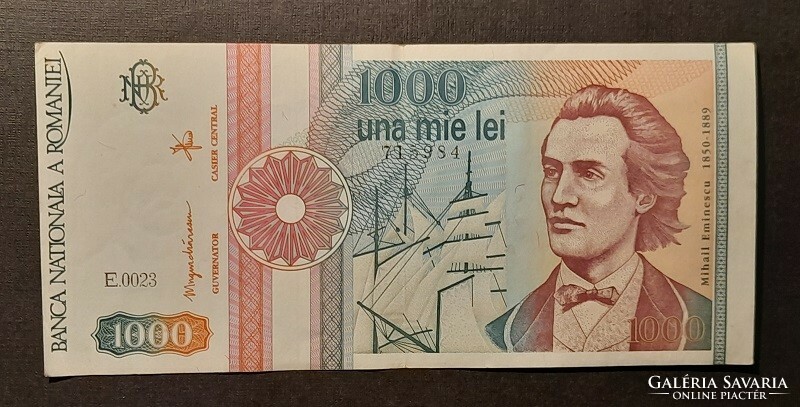 Románia - 1000 lei 1991