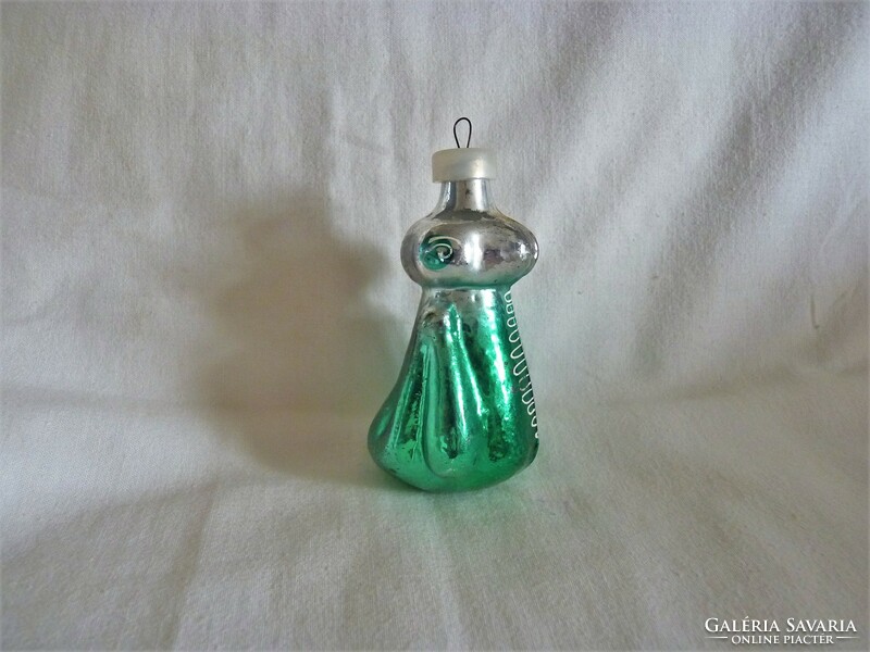 Old glass Christmas tree decoration - frog!
