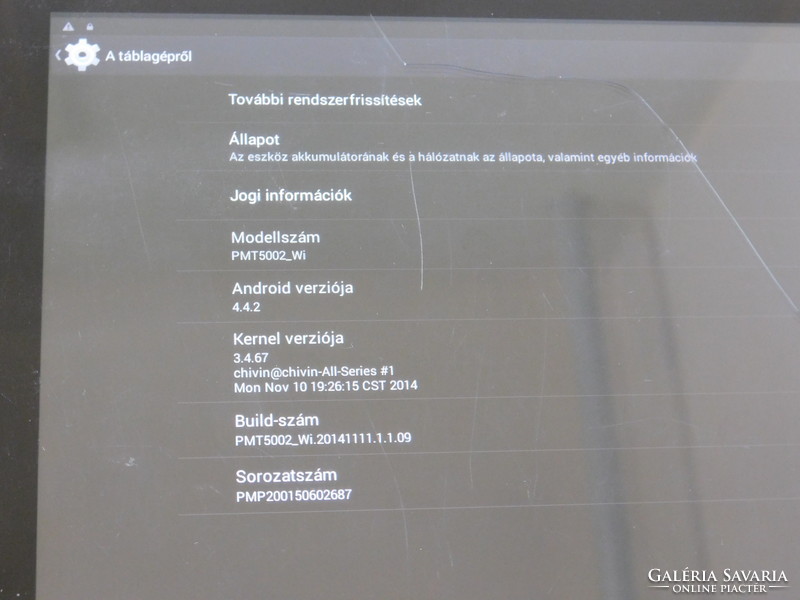 Prestigio multipad wize5002 - tablet, Android, with minor damage