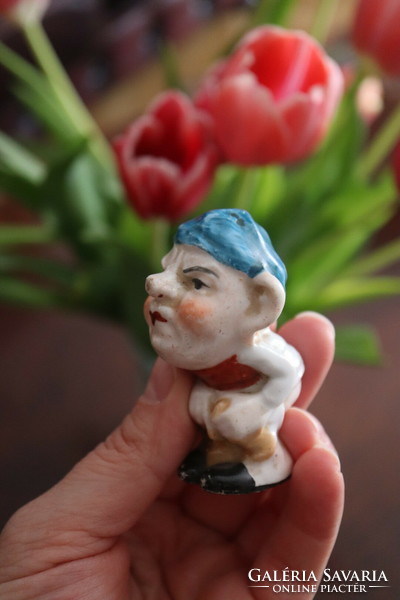 Pajzán Törpe figura Német porcelán
