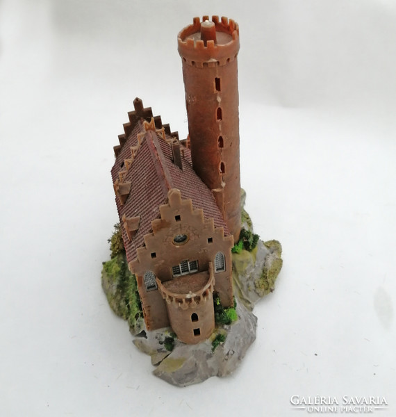 Model castle - field table model, model railway