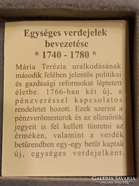 A magyar nemzet pénzérméi Egységes verdejelek bevezetése .999 ezüst