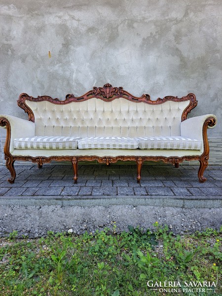 Viennese baroque sofa