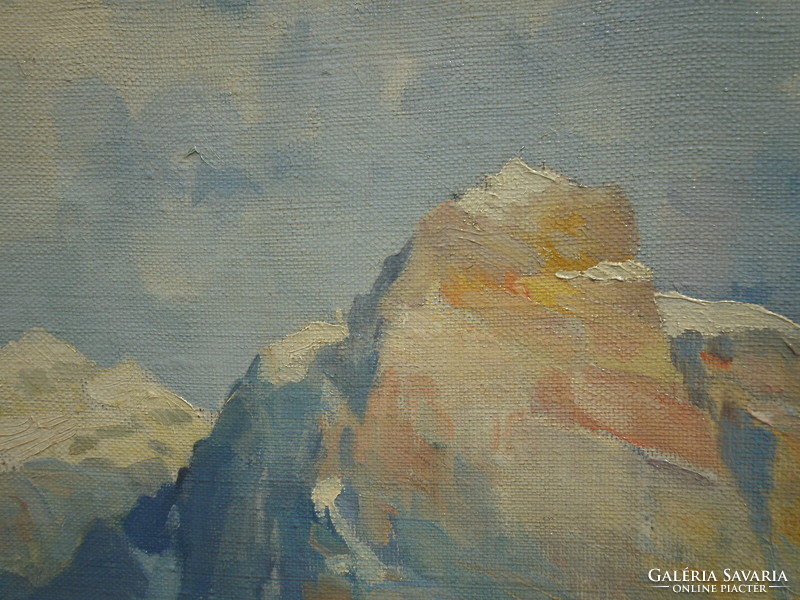 Géza Zórád (1896-1959): alpine landscape