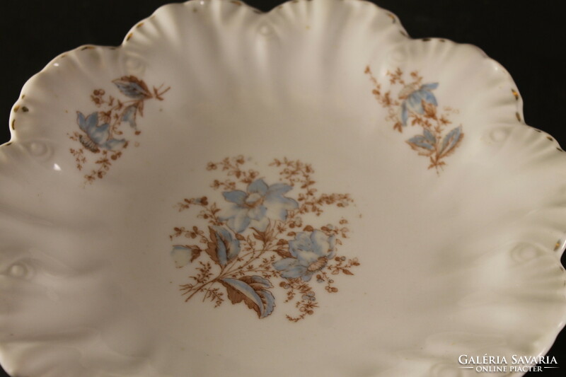 Antique porcelain centerpiece / tray 985