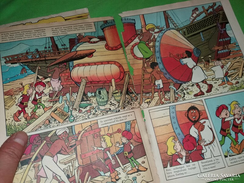 1988 2.szám MOZAIK régi kultusz népszerű képregény Lányrabló kalózok a képek szerint