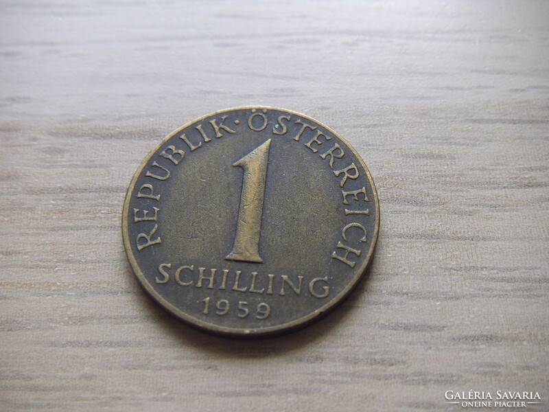 1   Schilling     1959     Auszria
