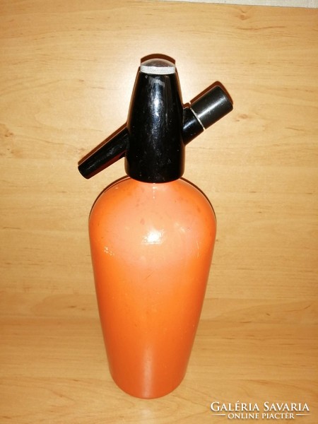 Retro orange soda siphon 1 liter