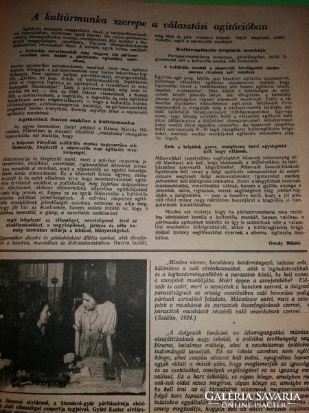 1950. szeptember 25. PÁRTÉPÍTÉS MSZMP volt agitációs és ideológiagyártó alapkiadványa képek szerint