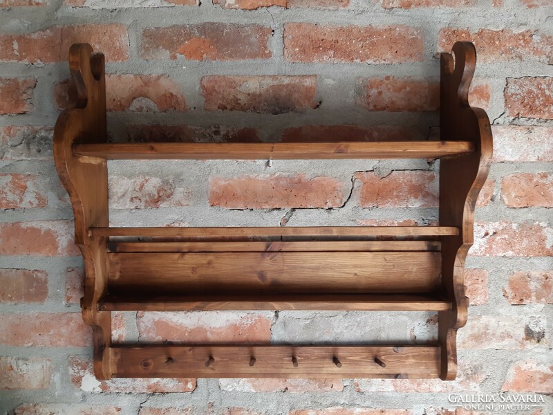 Kitchen wooden shelf