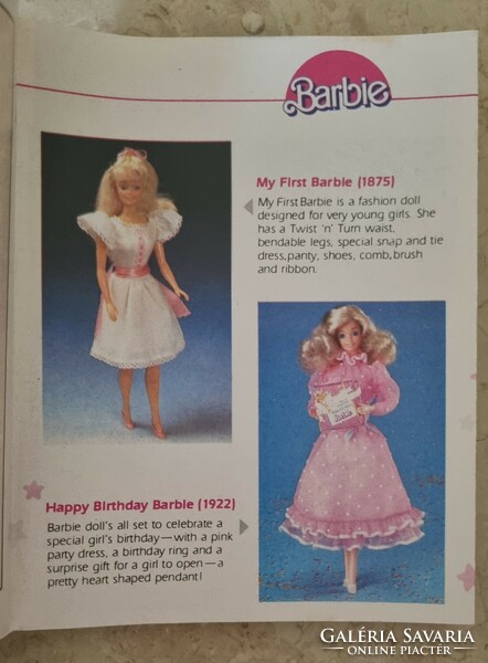 Eredeti különleges Mattel Barbie baba Happy Birthday No 1922