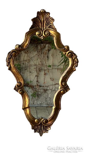 Ornate baroque Venetian wall mirror