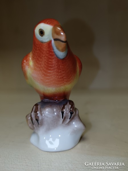 Herendi porcelán papagáj