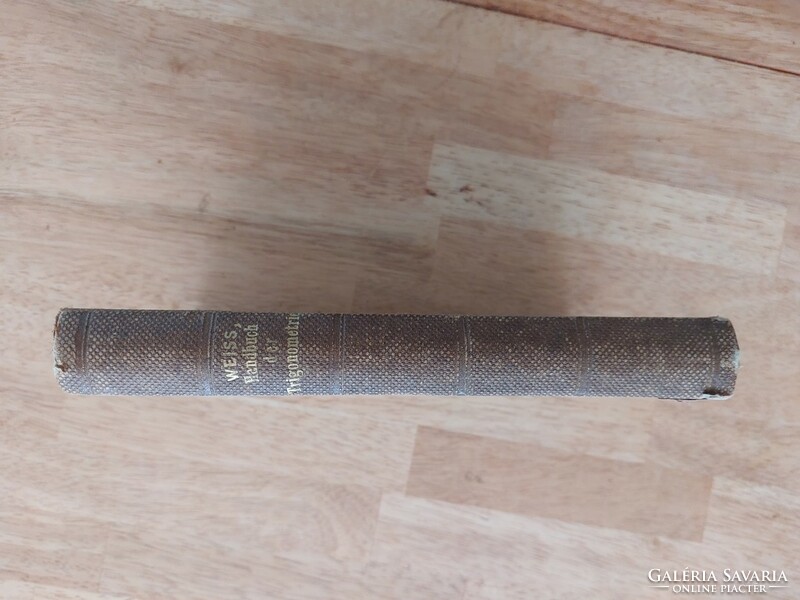 (K) Handbuch der Trigonometrie. Von Dr. Ad. Weiss tankönyv (német) 1859