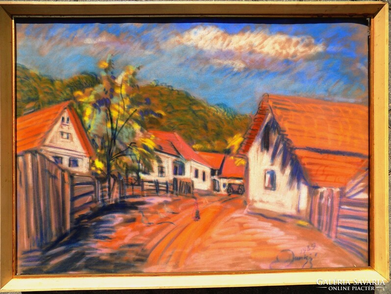 Hungarian painter: early 20th century with warranty and invoice
