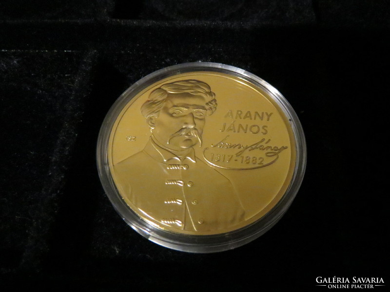 Great Hungarians commemorative coin series gold János