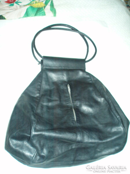 Vintage genuine leather cos large shopping bag