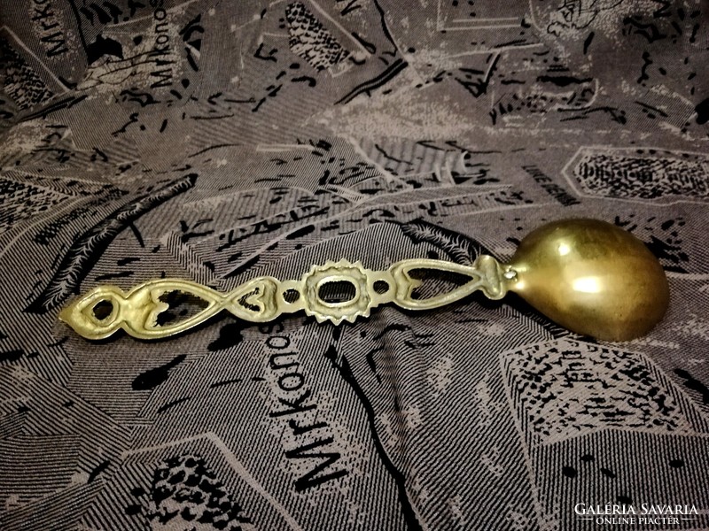 Byzantine-style spoon, copper ornament