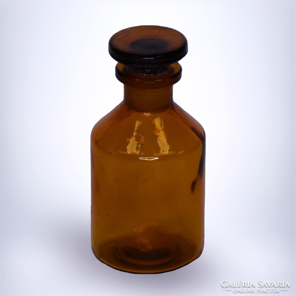 Brown apothecary bottle