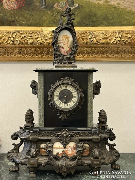 Empire table clock - special piece