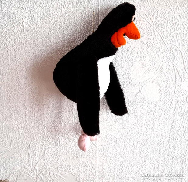 Retro -  Andrew - pingvin plüss figura