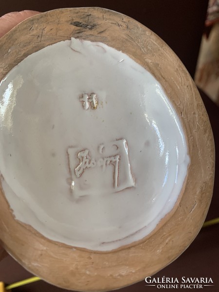 Very rare Izsépy Margit pottery