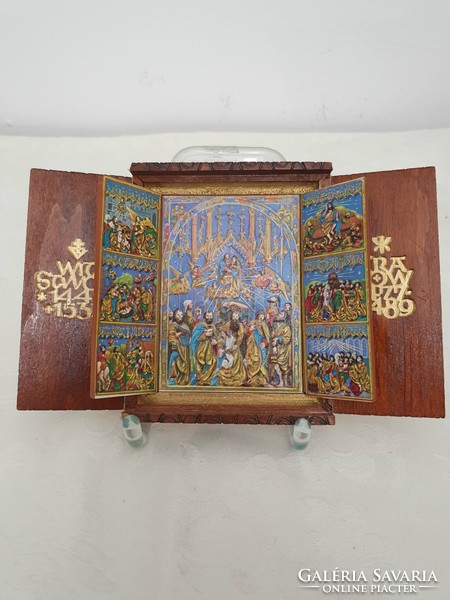 Wooden triptych Krakow basilica wit stwosz