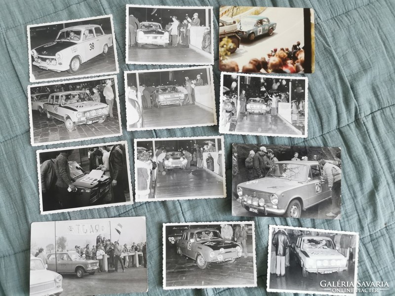 Veteran rally photo, photo package...Gal with sign...31 Pieces ..Retro!