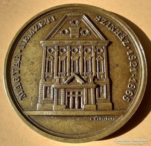 For the 50th anniversary of the opening of the National Hungarian National Theater in Cluj, 1 March 1871