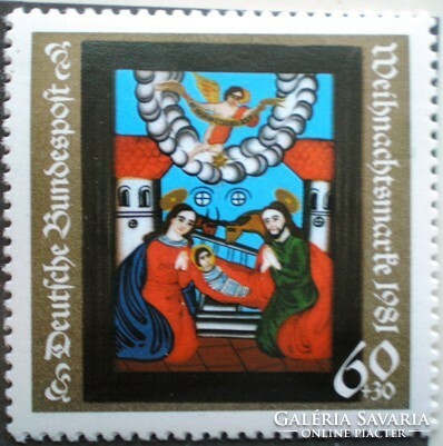 N1113 / Németország 1981 Karácsony bélyeg postatiszta