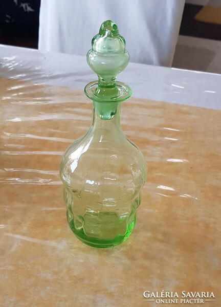 Antique decanter, glass (~ 100 years old)