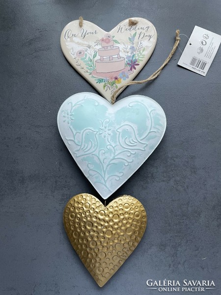 New! Different hearts, for weddings, gifts, decorations