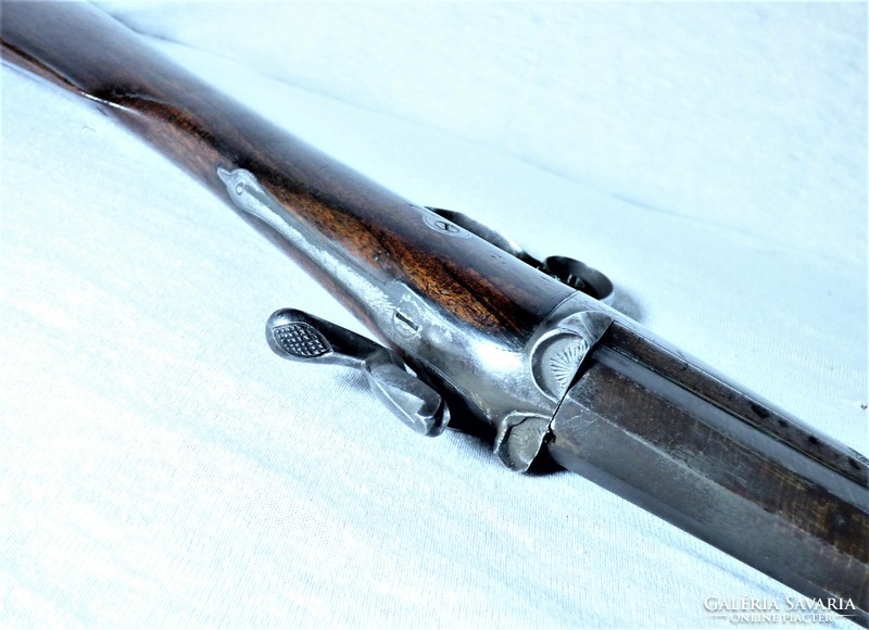 Very rare, single barrel, lefacheaux rifle, ca. 1860!!!