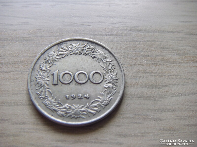 1,000 Koruna 1924 Austria