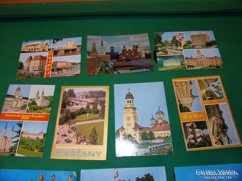 15 foreign postcards
