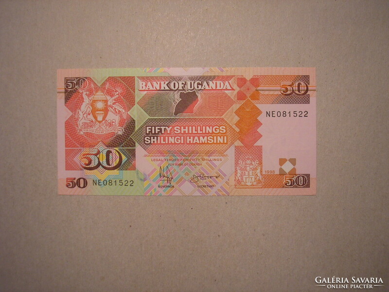 Uganda - 50 Shilings 1998 UNC