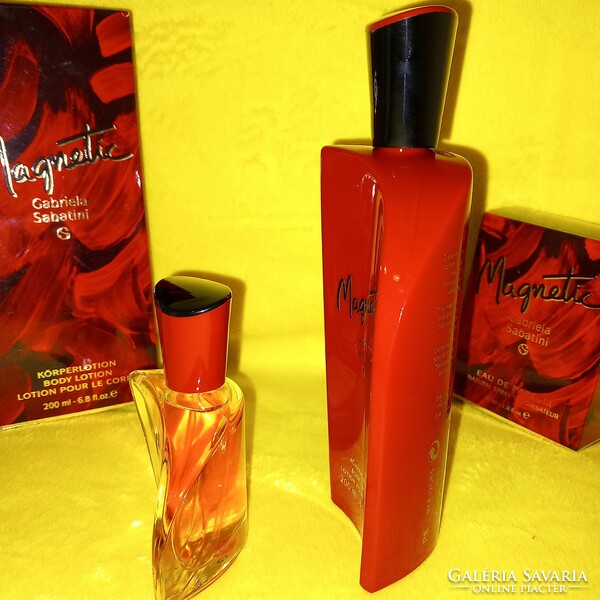 "Gabriela Sabatini ", Női parfüm és testápoló. Eredeti dobozában.