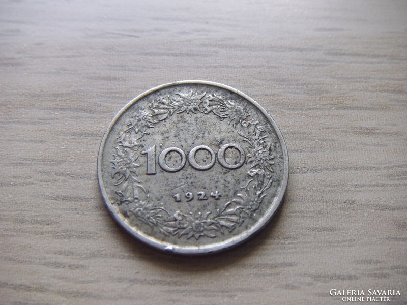 1.000   Korona      1924     Auszria