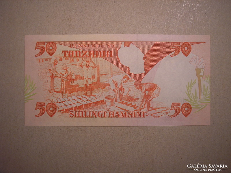 Tanzánia - 50 Shilingi 1992 UNC