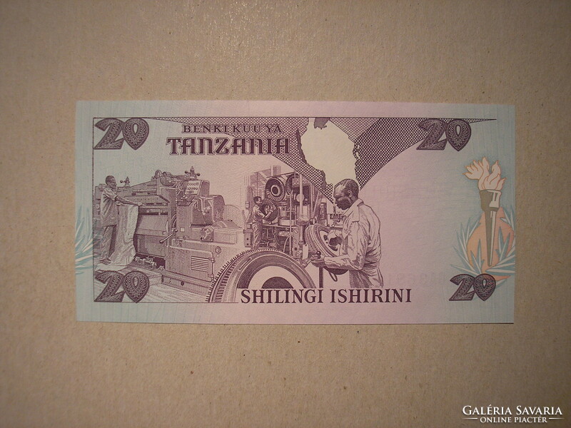 Tanzania - 20 shillings 1987 oz