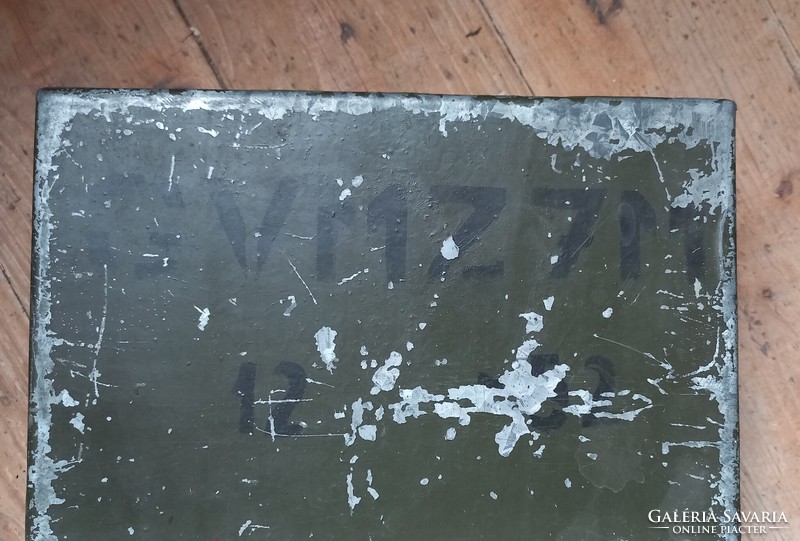 Military metal chest