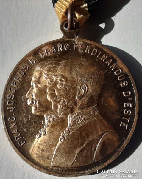 Ferenc József Upper Hungarian stropkó - in memory of the Upper Water military exercise 1911. 29 Mm. Top piece 2024