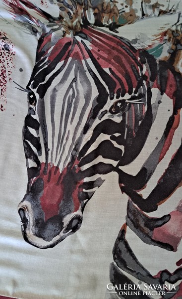 Artistic zebra women's scarf, stole (l4657)